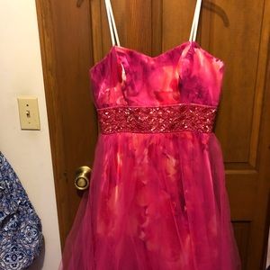 Strapless Prom Dress